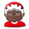 Mrs. Claus - Black emoji on Samsung